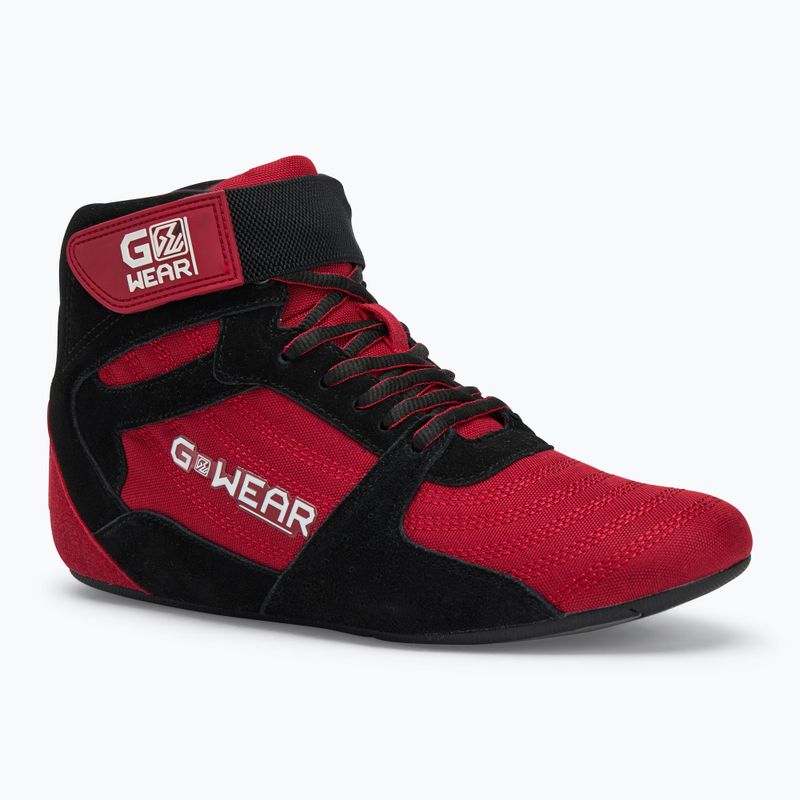 Pánske tréningové topánky Gorilla Wear Pro High Tops red/black