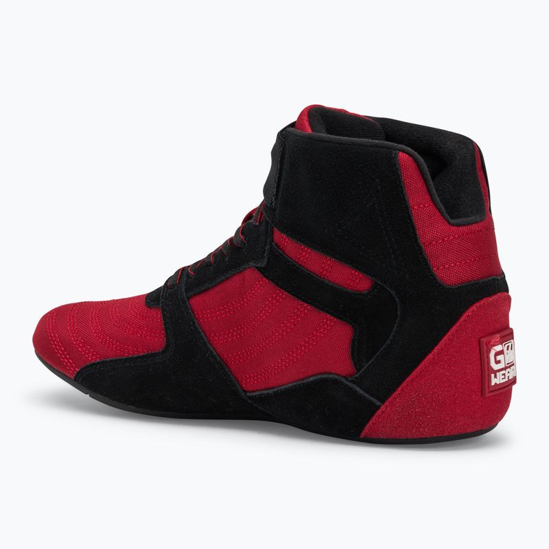 Pánske tréningové topánky Gorilla Wear Pro High Tops red/black 3