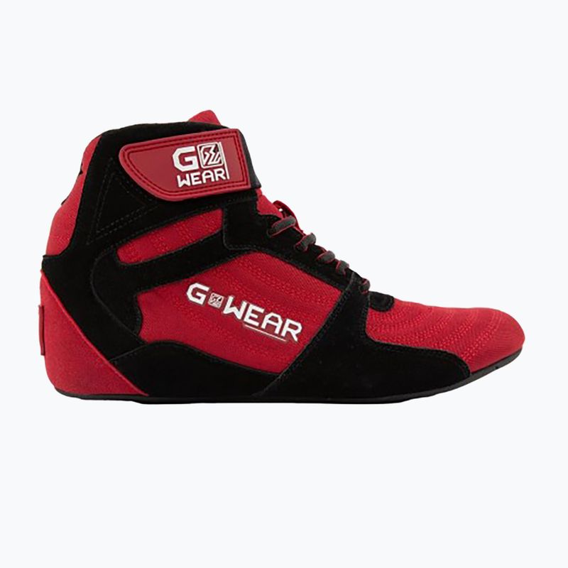 Pánske tréningové topánky Gorilla Wear Pro High Tops red/black 8