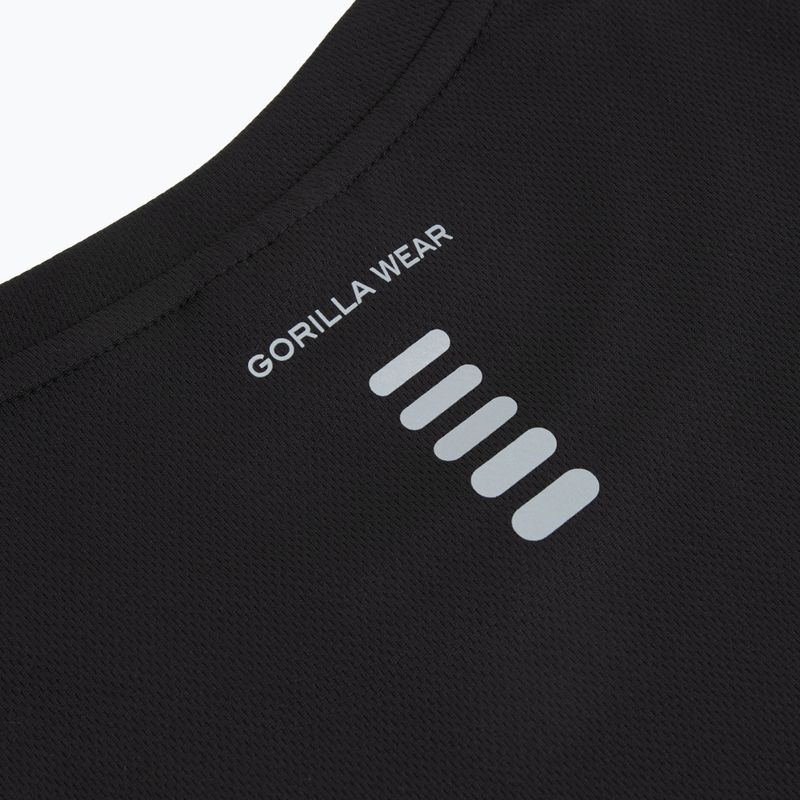 Gorilla Wear Easton čierne pánske tréningové tielko 9