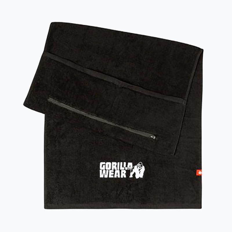 Gorilla Wear Zip Pocket Gym uterák čierny 2