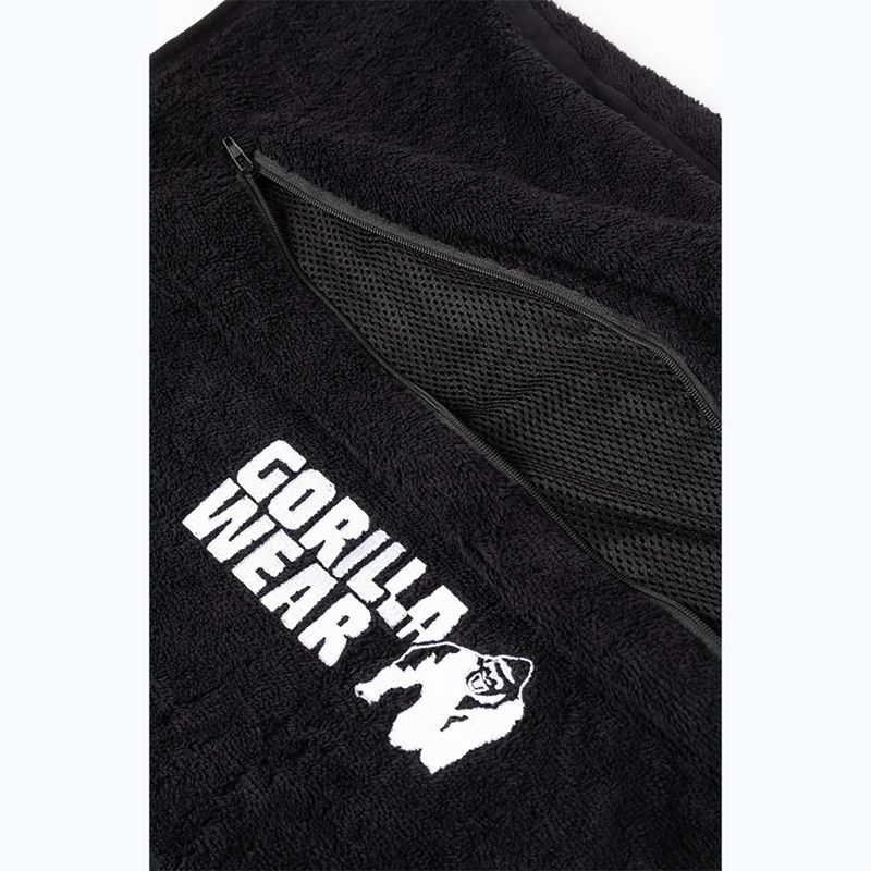 Gorilla Wear Zip Pocket Gym uterák čierny 4