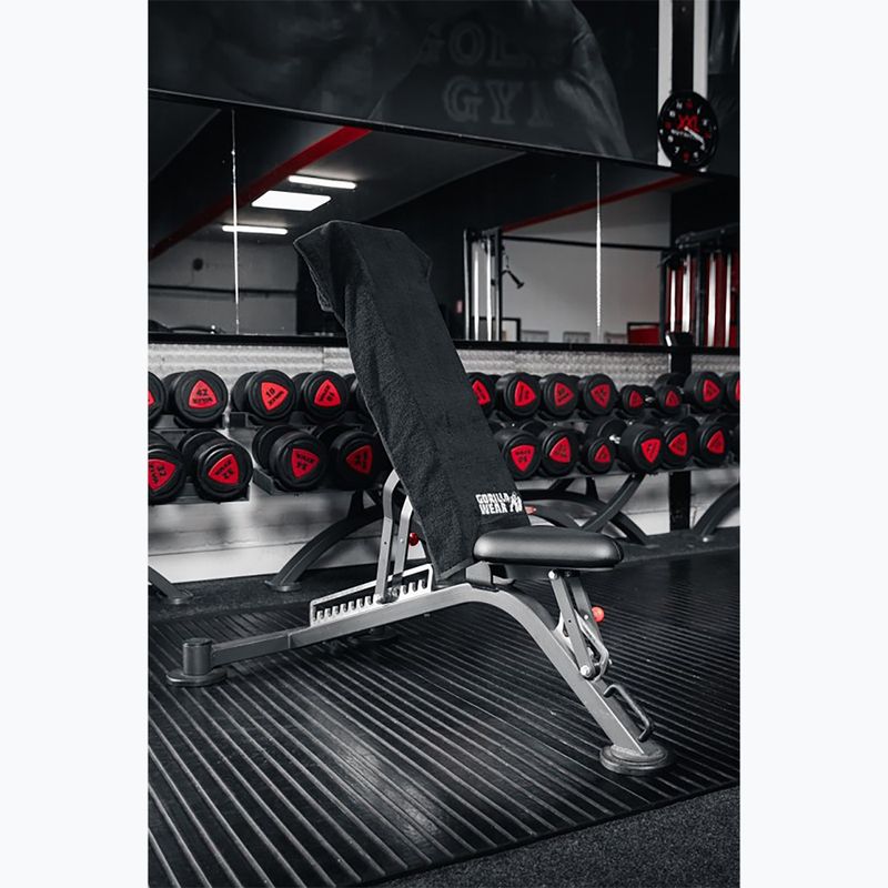 Gorilla Wear Zip Pocket Gym uterák čierny 7