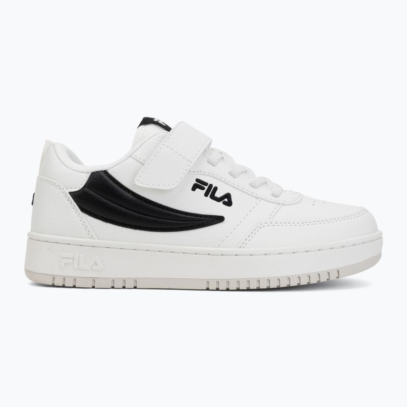 Detské topánky FILA Rega Nf Velcro white/black 2
