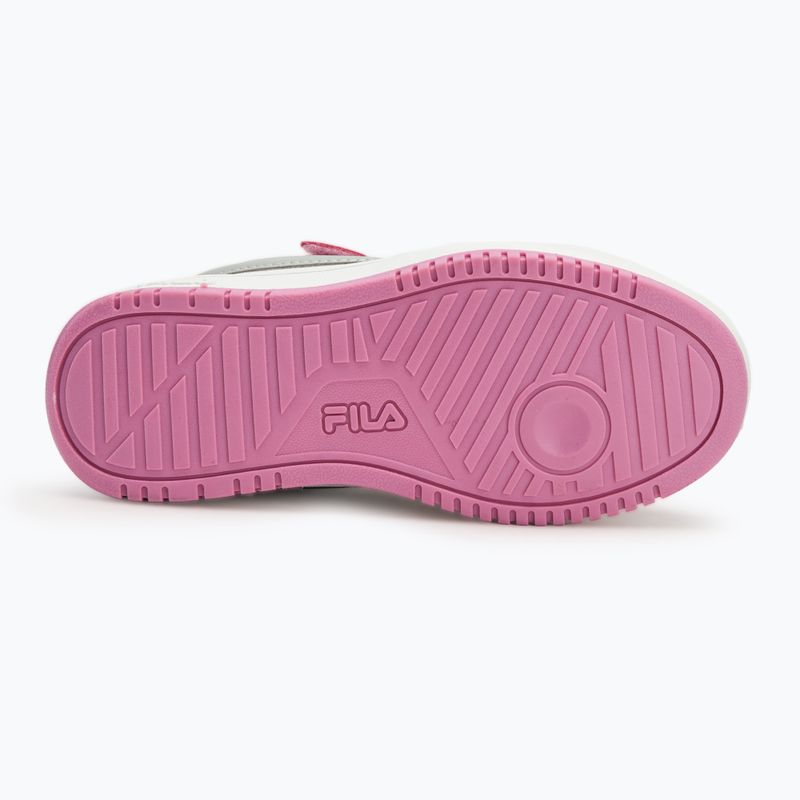 Detské topánky FILA Rega Nf Velcro white/moonlite mauve 4