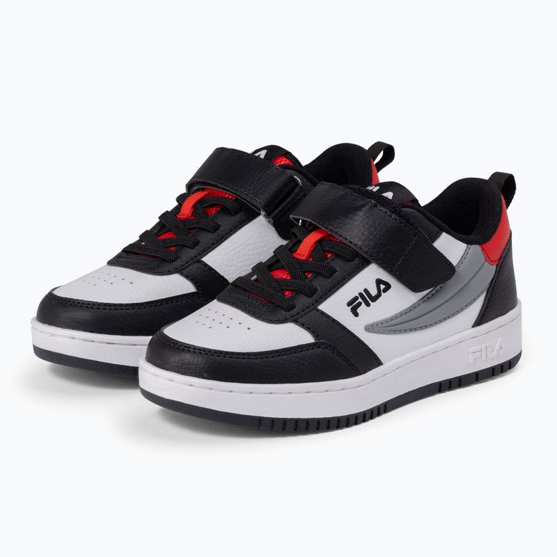 Detské topánky FILA Rega Nf Velcro white/black/fila red 2