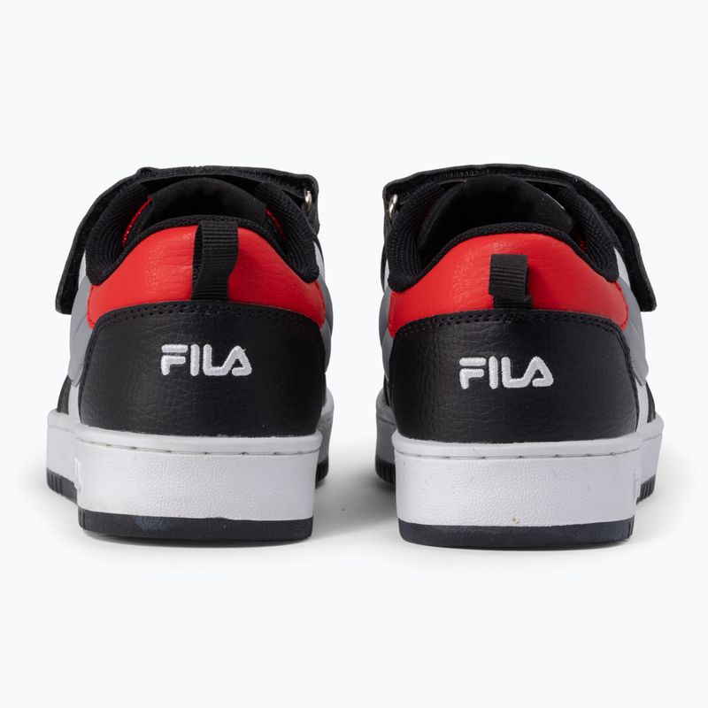 Detské topánky FILA Rega Nf Velcro white/black/fila red 4