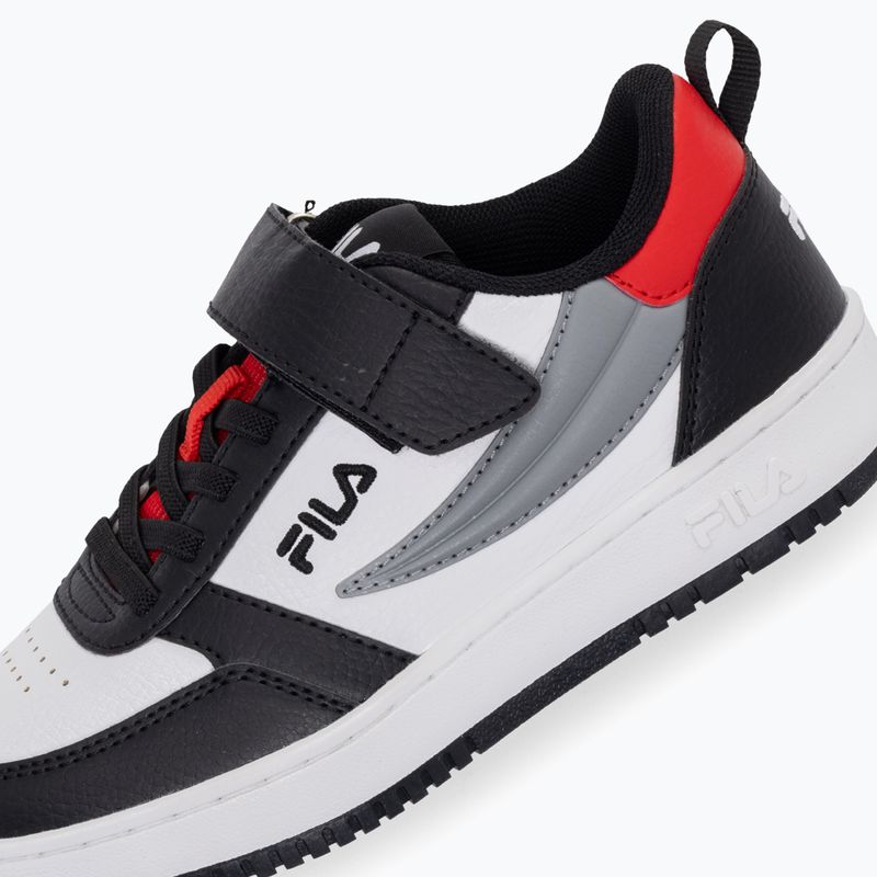 Detské topánky FILA Rega Nf Velcro white/black/fila red 5