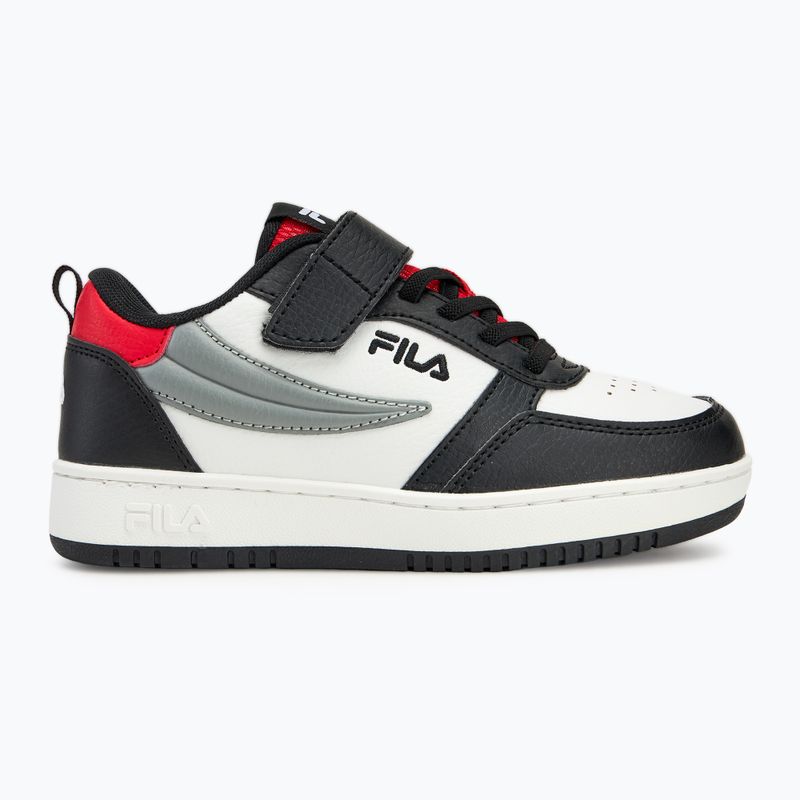 Detské topánky FILA Rega Nf Velcro white/black/fila red 2