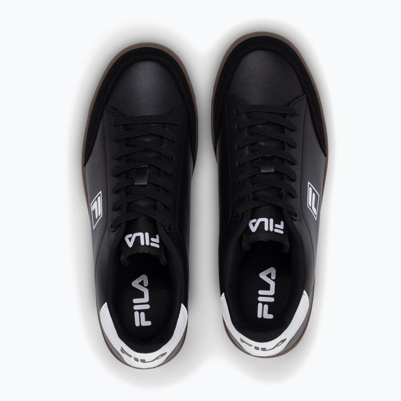 FILA Courtbay pánska obuv black/white 3