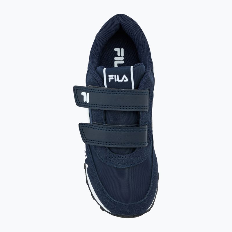 Detské topánky FILA Orbit Revolution Velcro fila navy 5