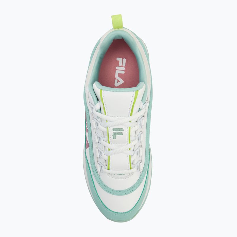 Dámske topánky FILA Strada Logo white/harbor gray 5