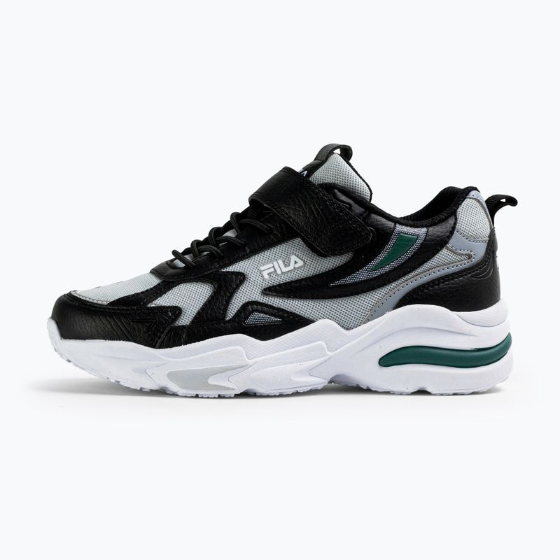 Detské topánky FILA Madrun Velcro black/posy green