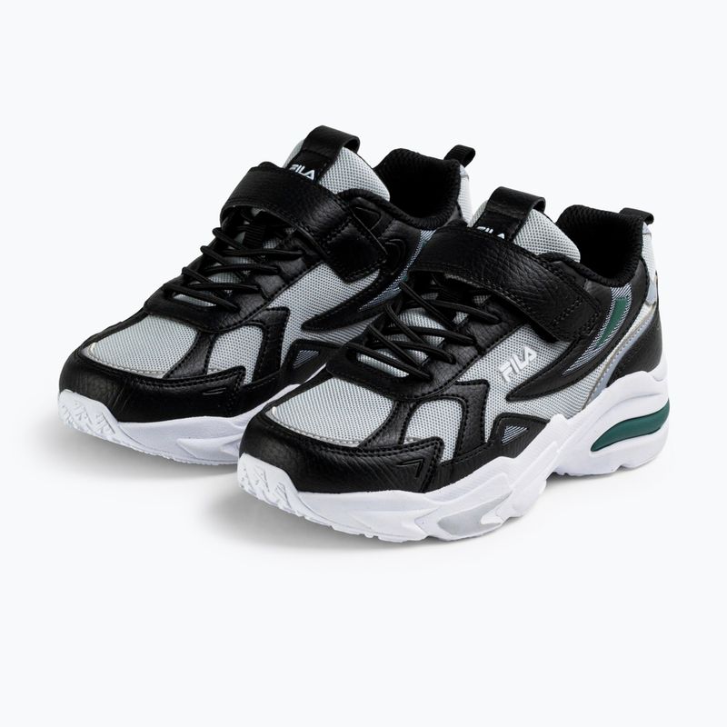 Detské topánky FILA Madrun Velcro black/posy green 2