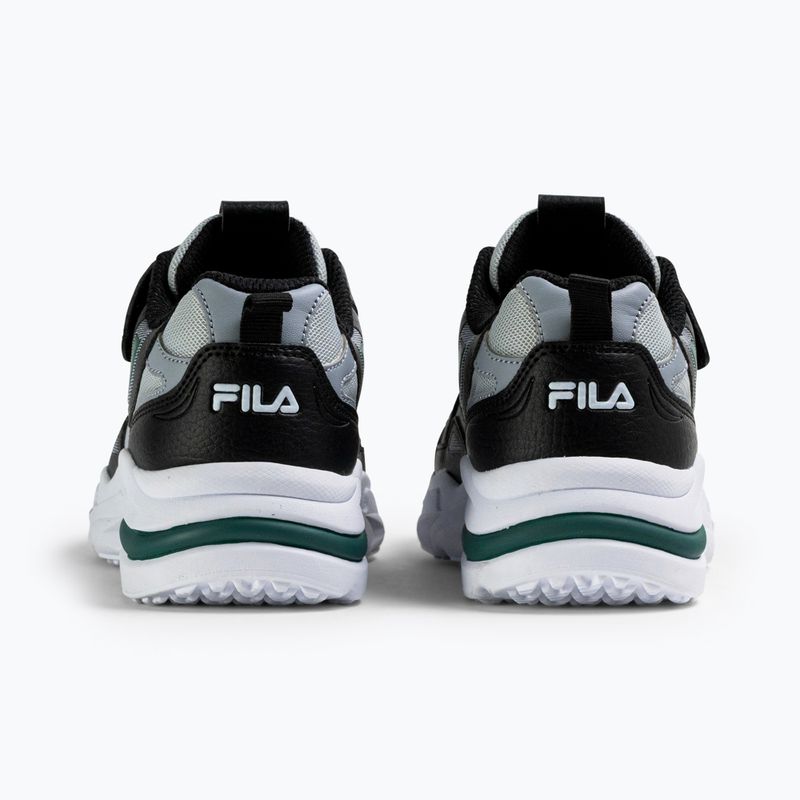 Detské topánky FILA Madrun Velcro black/posy green 3