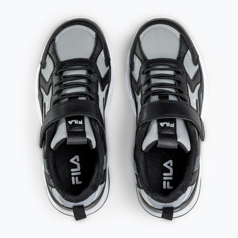 Detské topánky FILA Madrun Velcro black/posy green 5