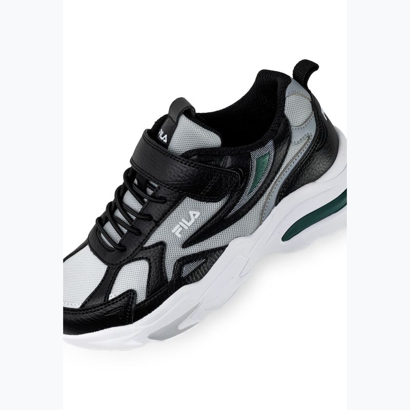 Detské topánky FILA Madrun Velcro black/posy green 6