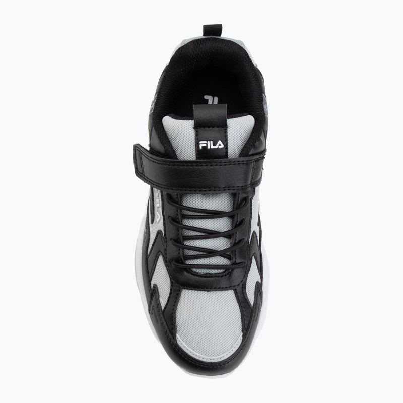 Detské topánky FILA Madrun Velcro black/posy green 5