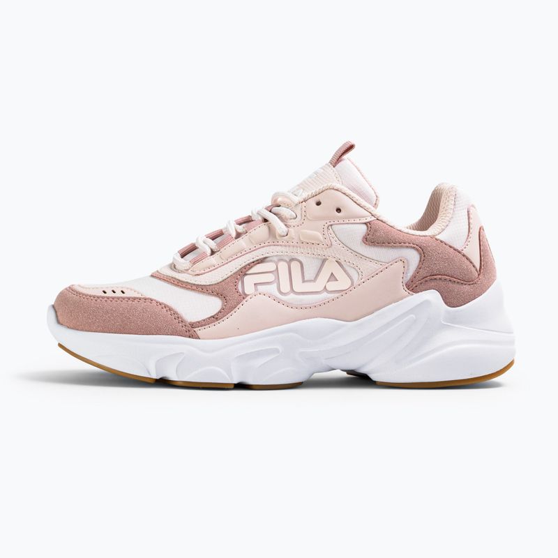 Detské topánky FILA Collene Logo pale mauve/white