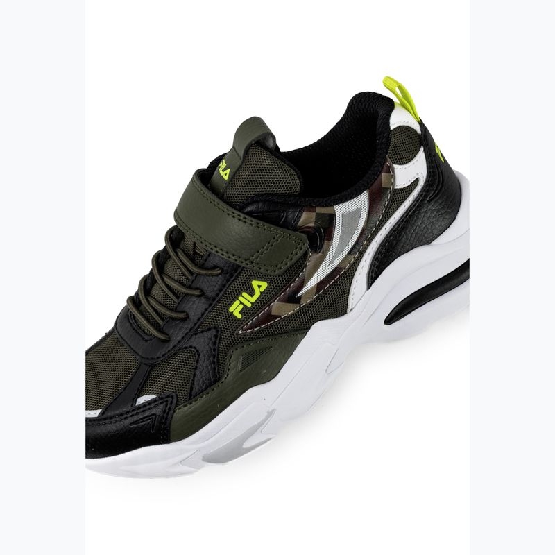 Detské topánky FILA Madrun Velcro olive night 6