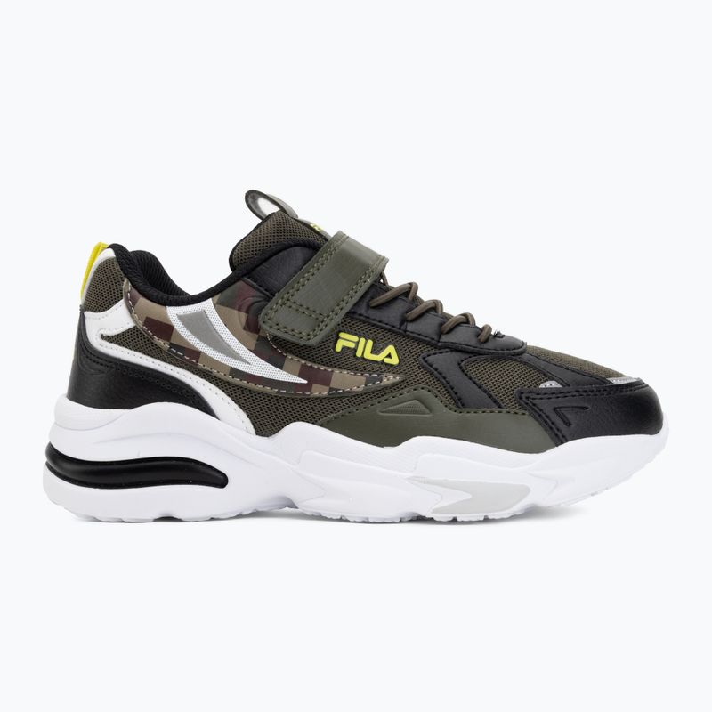 Detské topánky FILA Madrun Velcro olive night 2