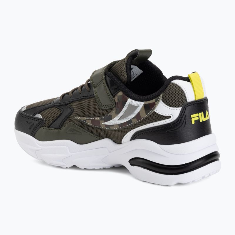Detské topánky FILA Madrun Velcro olive night 3