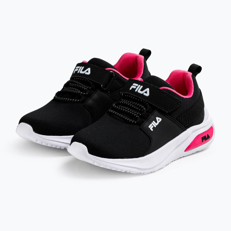 Detské topánky FILA Madrun Velcro black/sangria sunset 2