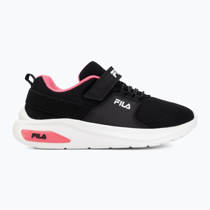 Detské topánky FILA Madrun Velcro black/sangria sunset 2