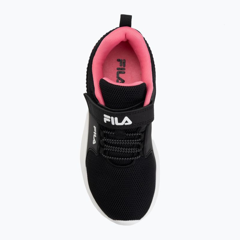 Detské topánky FILA Madrun Velcro black/sangria sunset 5