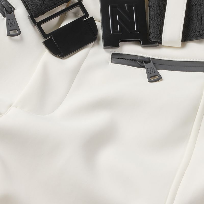 Dámske lyžiarske nohavice Nikkie Gracy star white 6