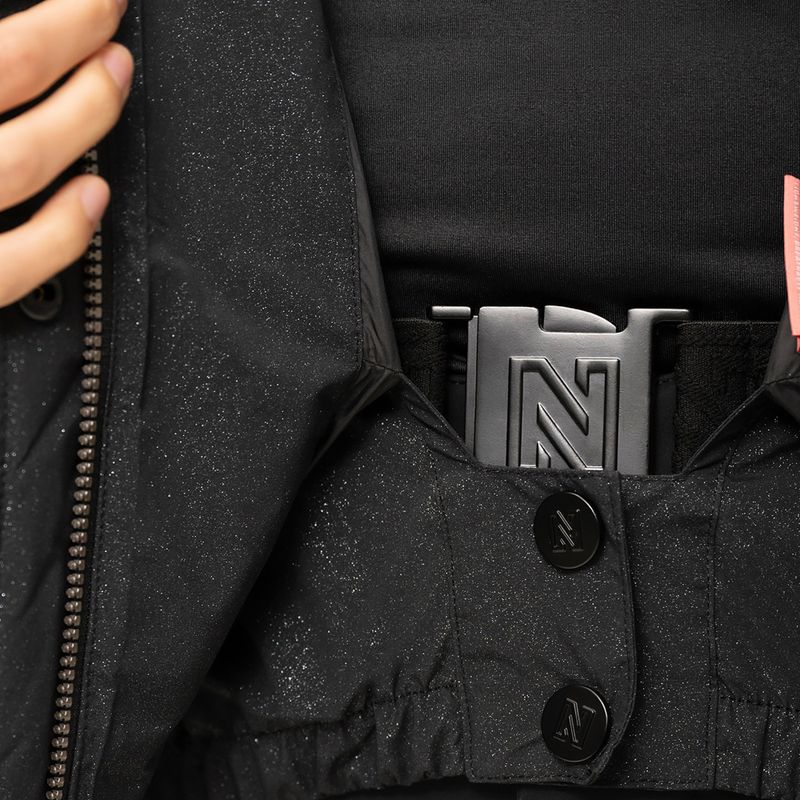 Dámska lyžiarska bunda Nikkie Numa Glitter black 3