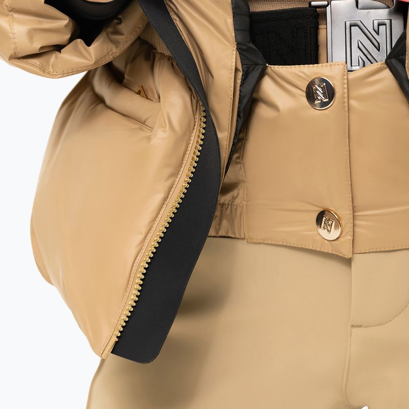 Dámska lyžiarska bunda Nikkie Nafferton hummus 6