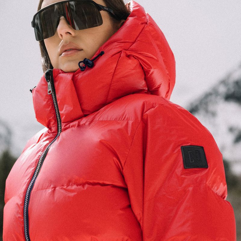Dámska lyžiarska bunda Nikkie Nafferton racing red 10