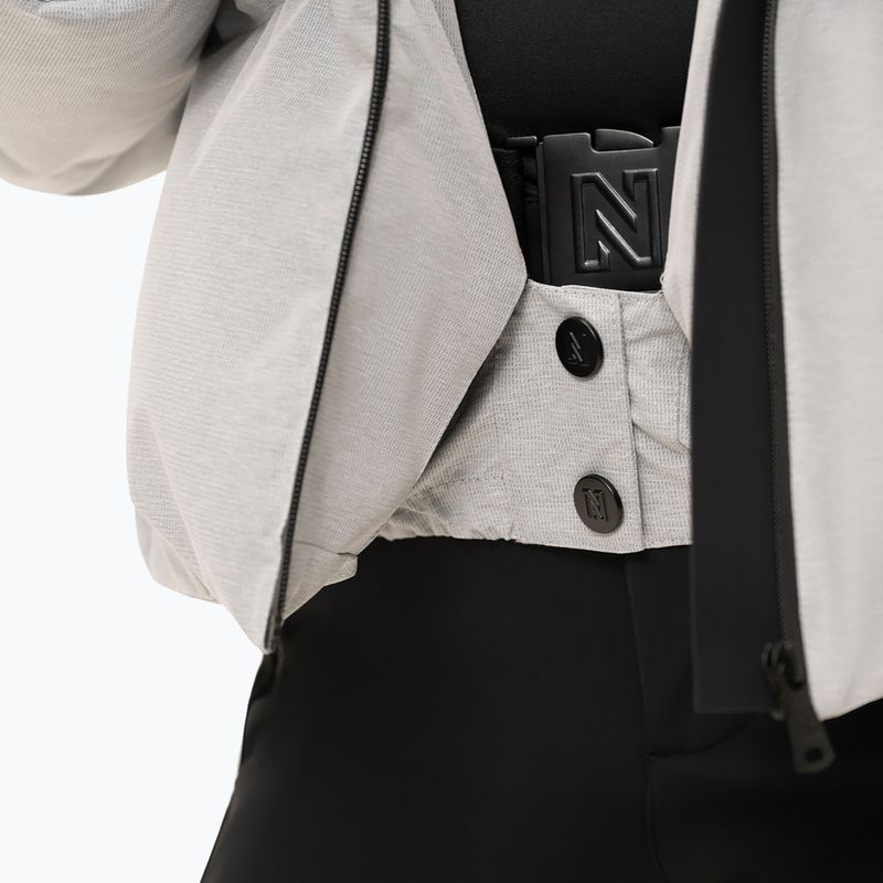 Dámska lyžiarska bunda Nikkie Newport Melange grey/melange 5