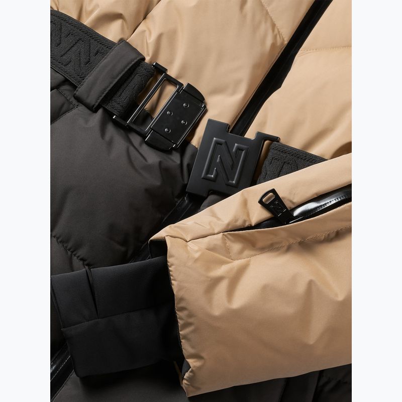 Dámska lyžiarska bunda Nikkie Nateland Contrast hummus 8