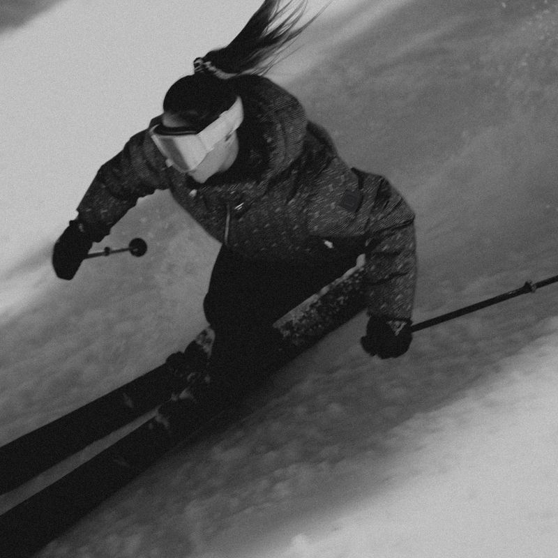 Dámska lyžiarska bunda Nikkie Newport Logo black 7