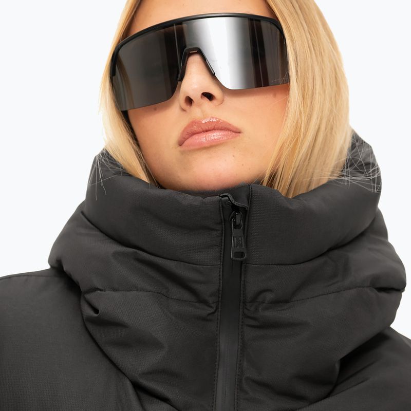Dámska lyžiarska bunda Nikkie Newport Melange black melange 2