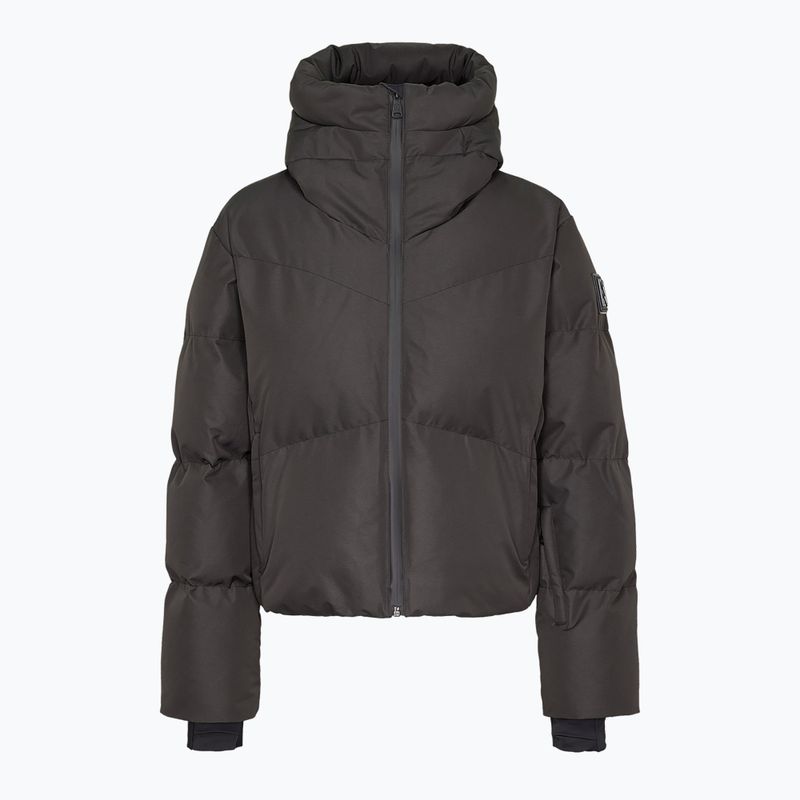 Dámska lyžiarska bunda Nikkie Newport Melange black melange 5