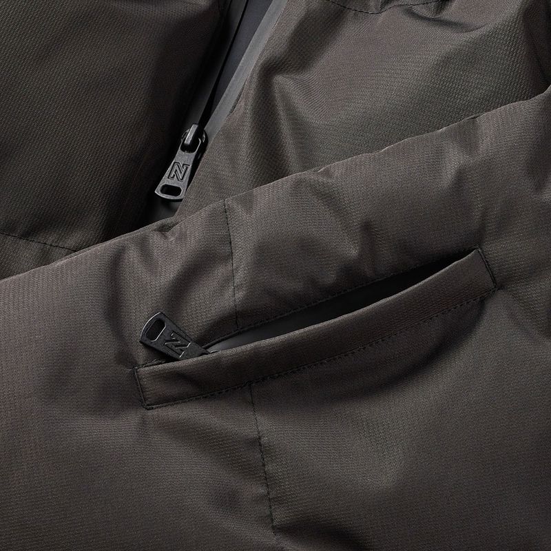 Dámska lyžiarska bunda Nikkie Newport Melange black melange 6