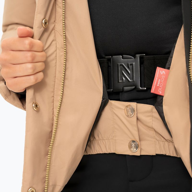 Dámska lyžiarska bunda Nikkie Nasher hummus 5