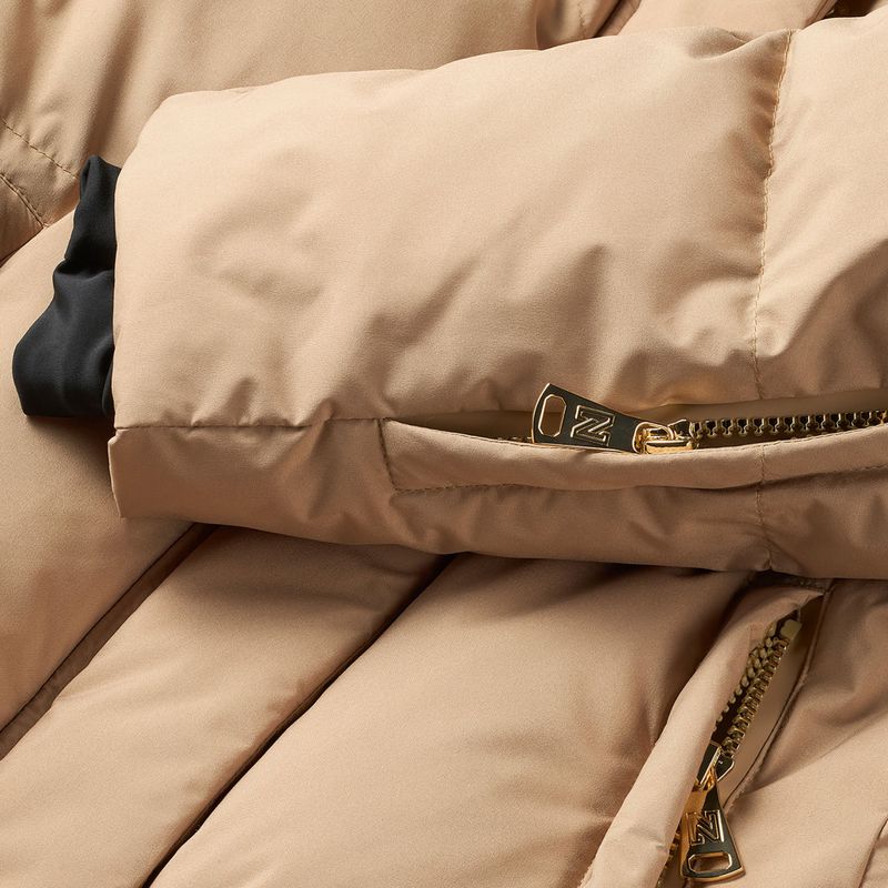 Dámska lyžiarska bunda Nikkie Nasher hummus 7