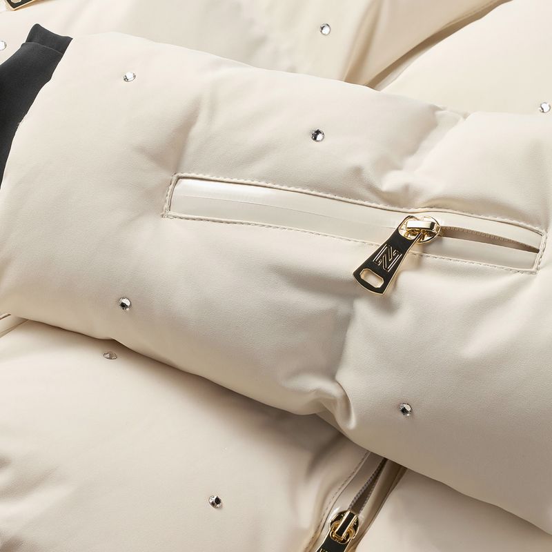 Dámska lyžiarska mikina Nikkie Gumeko Ski cream 6