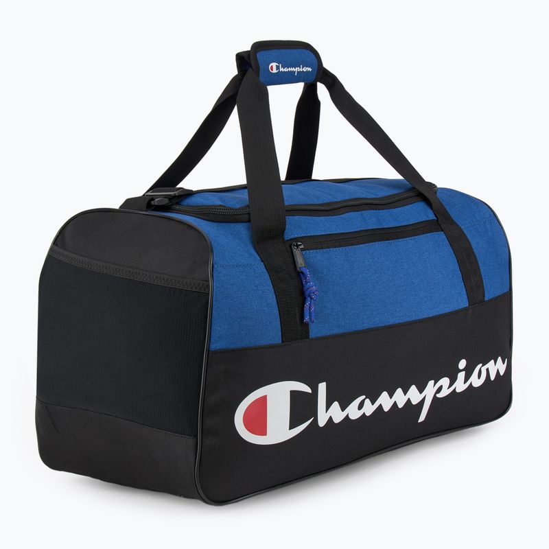 Tréningová taška Champion Utility Duffel black/ blue 2