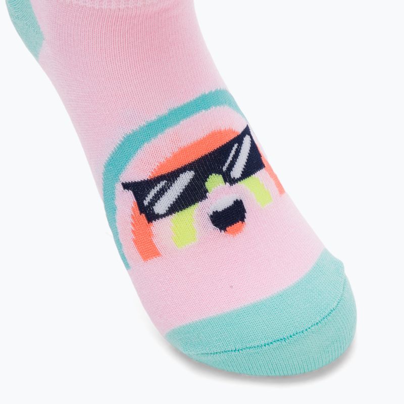 Detské ponožky SKECHERS Non Terry Low Cut 6 párov coral 9