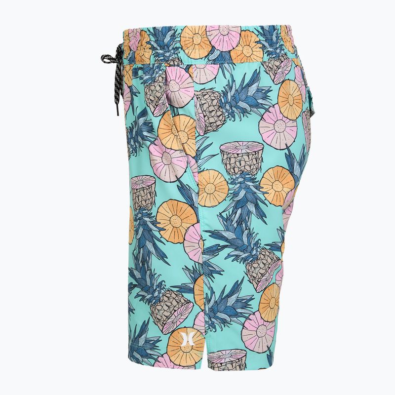 Pánske plavecké šortky Hurley Bahia Volley Swim Short Blue/Aqua 3