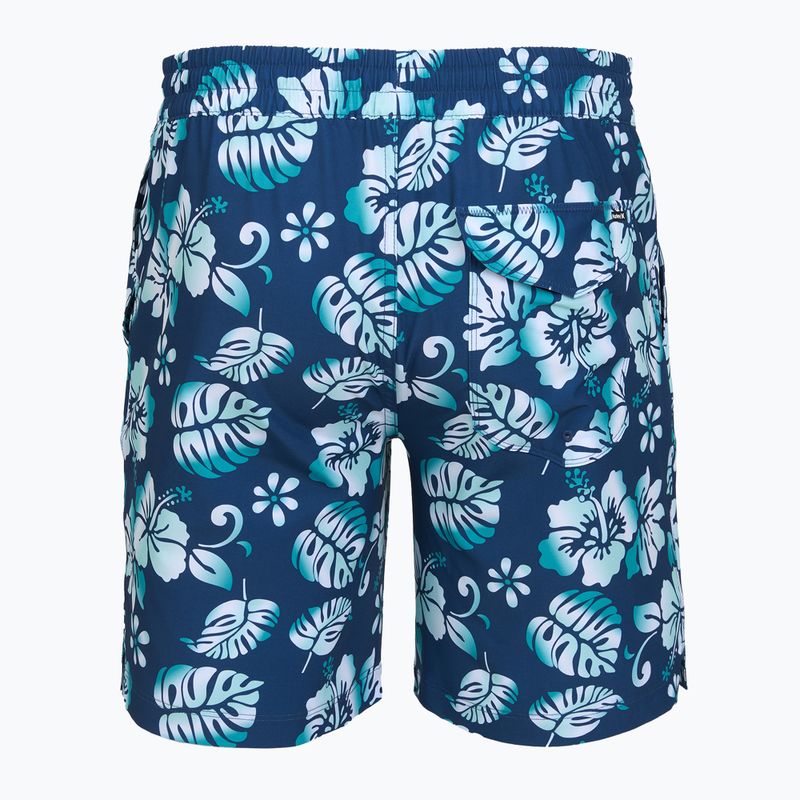 Pánske plavecké šortky Hurley Colorado Volley Swim Short blue/black 2