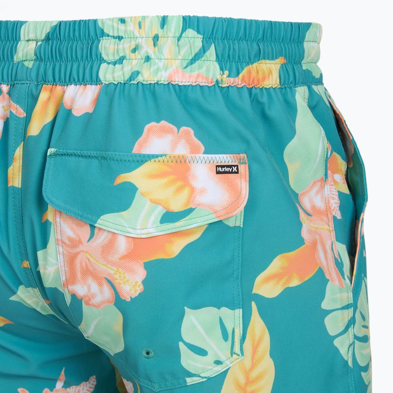 Pánske plavecké šortky Hurley El Cap Volley Swim Short Pro Blue 4