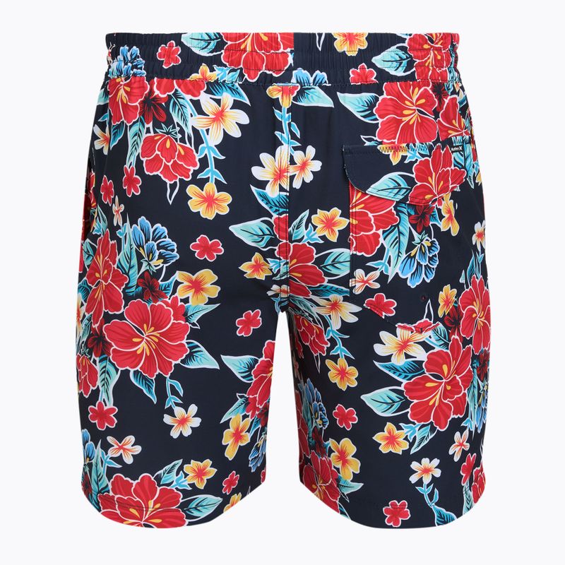 Pánske plavecké šortky Hurley Palmettos Volley Swim Short Black 2