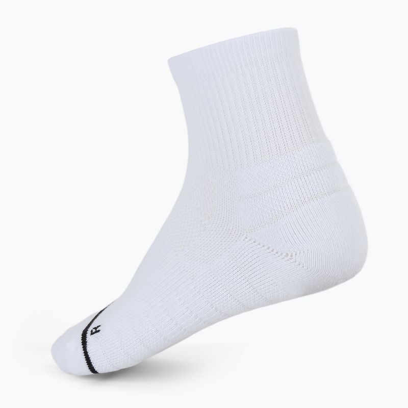 Pánske ponožky SKECHERS 1/2 Terry Qtr Crew 3 páry white traditional 3