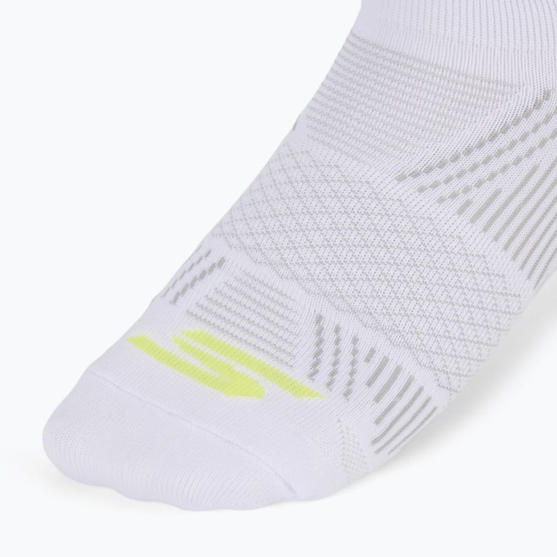 Dámske ponožky SKECHERS Toe/Heel Terry Low Cut 3 páry white/bright blue 6